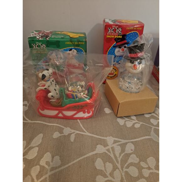 McDonald’s 1996 Snow dome 101 Dalmatians (complete set of 4) - Picture 7 of 10